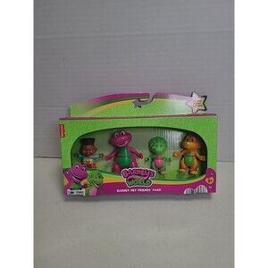 Fisher-Price Barney’s World Barney Hey Friends Figurine NEW Mattel